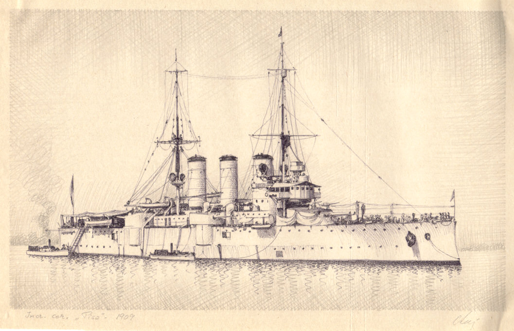 1909 - Incrociatore corazzato 'Pisa'